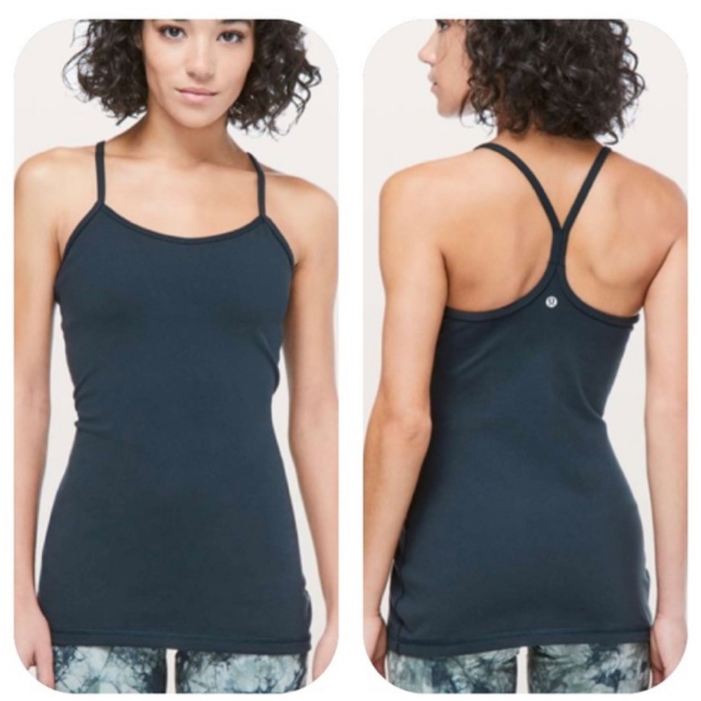 Power Y Lululemon shelf tank size 6 black